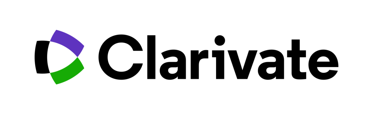 Sponsor logo: Clarivate.